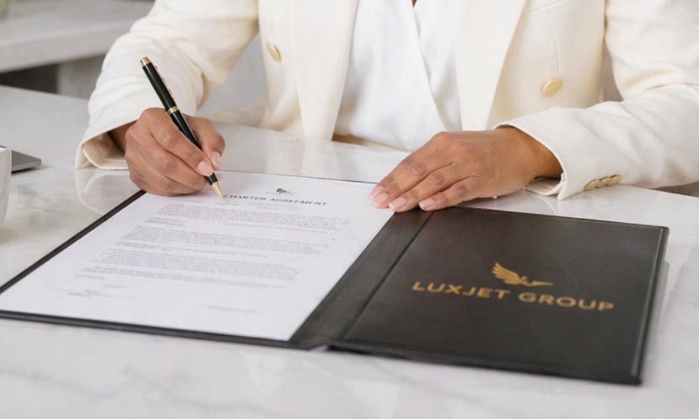 agreement is prepared and signed