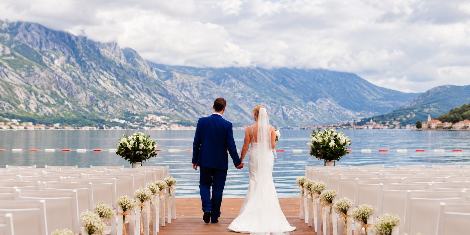 Wedding Aisle by the Fjord